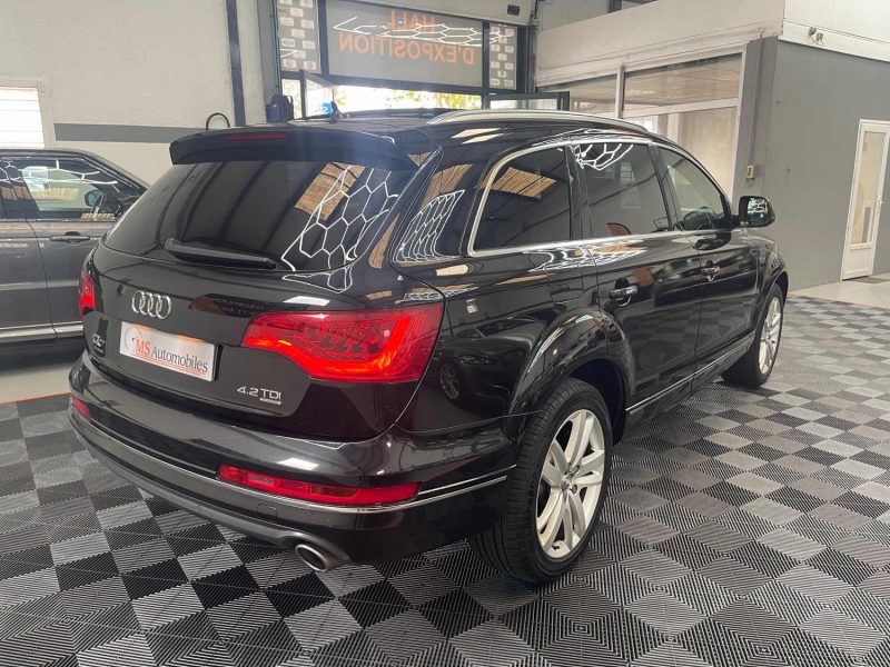 AUDI Q7 PHASE 2 GARANTIE 12 MOIS 4.2 TDI V8 QUATTRO 340ch AVUS FULL TIPTRONIC6, HISTORIQUE COMPLET
