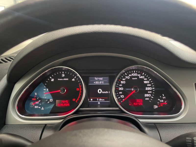 AUDI Q7 PHASE 2 GARANTIE 12 MOIS 4.2 TDI V8 QUATTRO 340ch AVUS FULL TIPTRONIC6, HISTORIQUE COMPLET