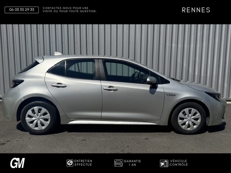 Toyota Corolla 122ch Active - Hybride - Garantie 12 mois - TVA RÉCUPÉRABLE 