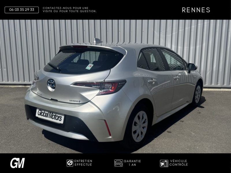 Toyota Corolla 122ch Active - Hybride - Garantie 12 mois - TVA RÉCUPÉRABLE 