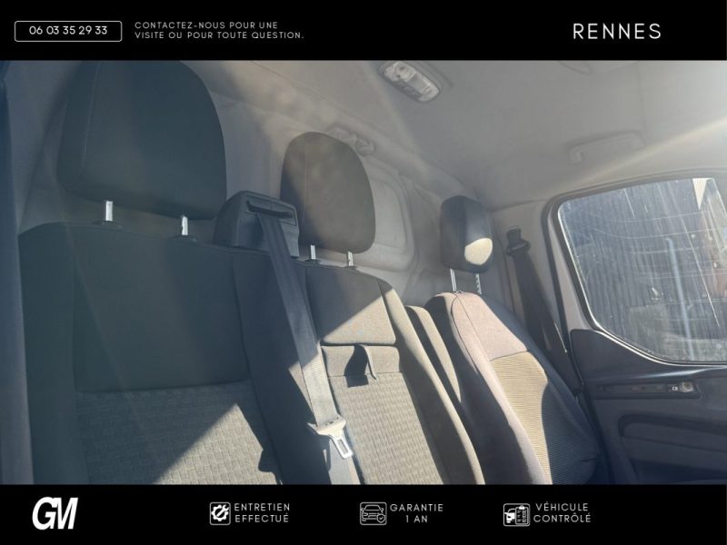 Ford transit 2,0 130 ch / tva récupérable / radar de recul / régulateur de vitesse
