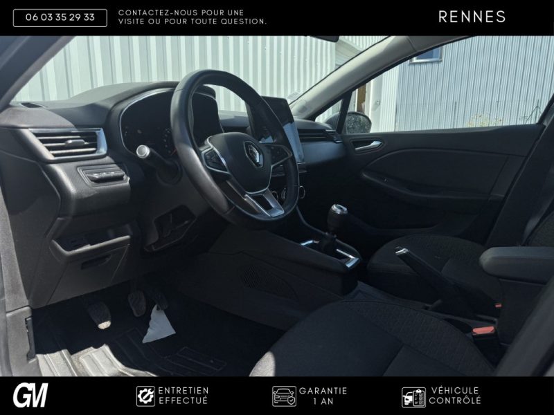 RENAULT CLIO V 1.5 BLUE DCI 85CH / APPLE CARPLAY / TVA RECUPERABLE / GARANTIE 12 MOIS