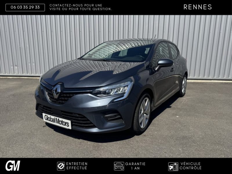 RENAULT CLIO V 1.5 BLUE DCI 85CH / APPLE CARPLAY / TVA RECUPERABLE / GARANTIE 12 MOIS