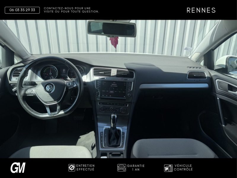 Volkswagen E-GOLF VII- Batterie 81% / régulateur de vitesse / cirt'air 1 / climatisation bizone