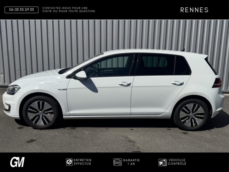 Volkswagen E-GOLF VII- Batterie 81% / régulateur de vitesse / cirt'air 1 / climatisation bizone