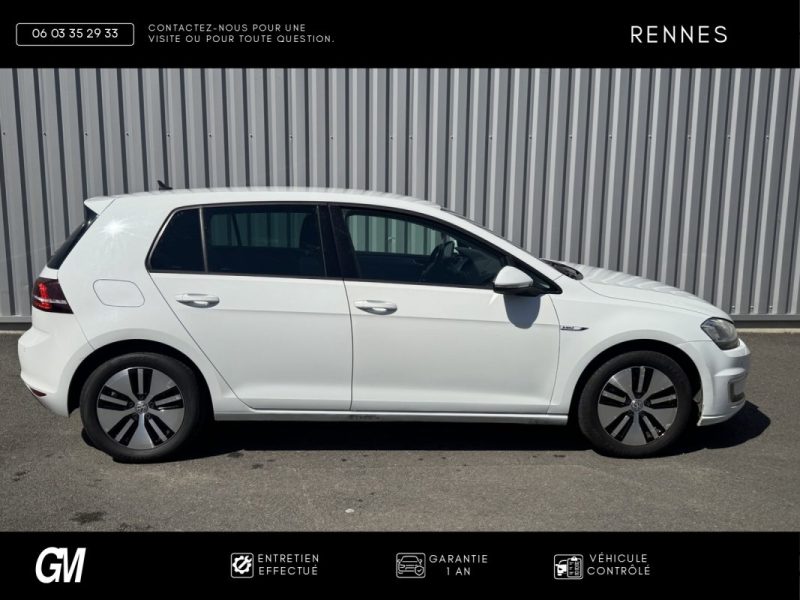 Volkswagen E-GOLF VII- Batterie 81% / régulateur de vitesse / cirt'air 1 / climatisation bizone