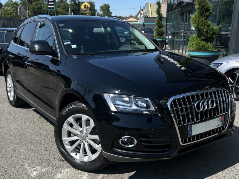 AUDI Q5 QUATTRO AMBITION LUXE 2.0 TDI 190 Cv INTERIEUR CUIR GPS CRIT AIR 2 - GARANTIE 1 AN