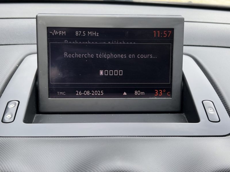 PEUGEOT 308 CC CABRIOLET FELINE 1.6 THP 156 Cv 1ERE MAIN BOITE AUTO CRIT AIR 1 - GARANTIE 1 AN