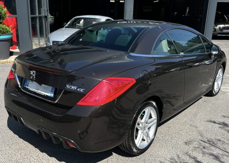 PEUGEOT 308 CC CABRIOLET FELINE 1.6 THP 156 Cv 1ERE MAIN BOITE AUTO CRIT AIR 1 - GARANTIE 1 AN