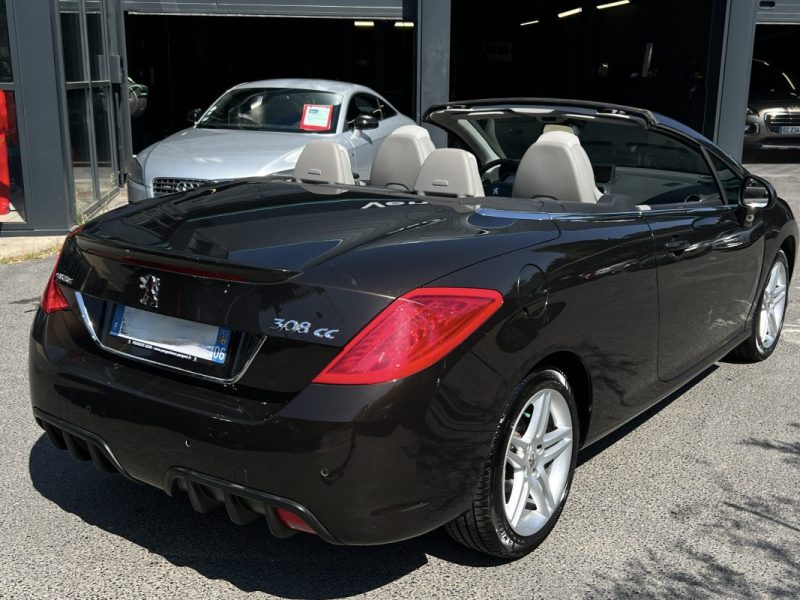PEUGEOT 308 CC CABRIOLET FELINE 1.6 THP 156 Cv 1ERE MAIN BOITE AUTO CRIT AIR 1 - GARANTIE 1 AN