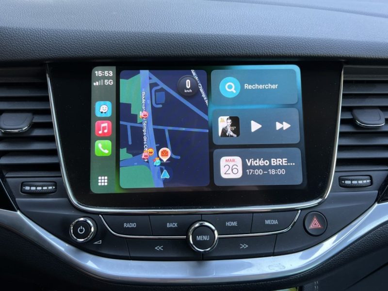 OPEL ASTRA 5 V 1.4 TURBO 125 1ERE MAIN APPLE & ANDROID INTERIEUR CUIR TOIT OUVRANT  - GARANTIE 1 AN