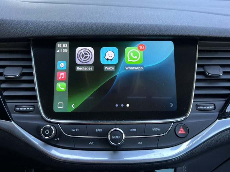 OPEL ASTRA 5 V 1.4 TURBO 125 1ERE MAIN APPLE & ANDROID INTERIEUR CUIR TOIT OUVRANT  - GARANTIE 1 AN