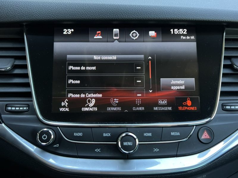 OPEL ASTRA 5 V 1.4 TURBO 125 1ERE MAIN APPLE & ANDROID INTERIEUR CUIR TOIT OUVRANT  - GARANTIE 1 AN