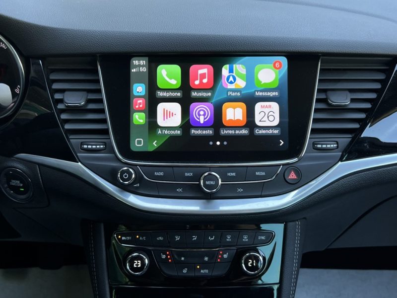 OPEL ASTRA 5 V 1.4 TURBO 125 1ERE MAIN APPLE & ANDROID INTERIEUR CUIR TOIT OUVRANT  - GARANTIE 1 AN