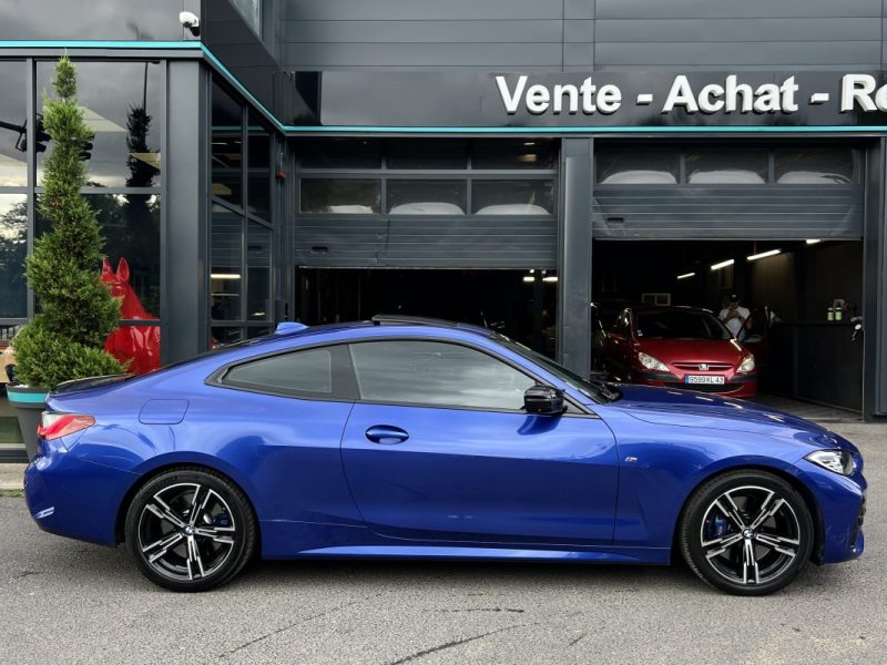 BMW SERIE 4 COUPE G22 M SPORT 430i 2.0 258 Cv BVA8 TOIT OUVRANT CUIR APPLE & ANDROID - GARANTIE 1 AN
