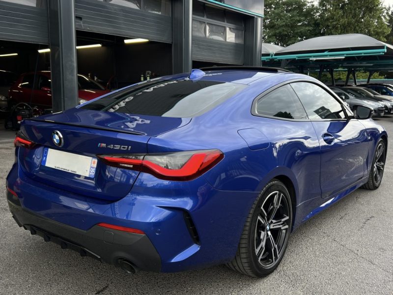BMW SERIE 4 COUPE G22 M SPORT 430i 2.0 258 Cv BVA8 TOIT OUVRANT CUIR APPLE & ANDROID - GARANTIE 1 AN