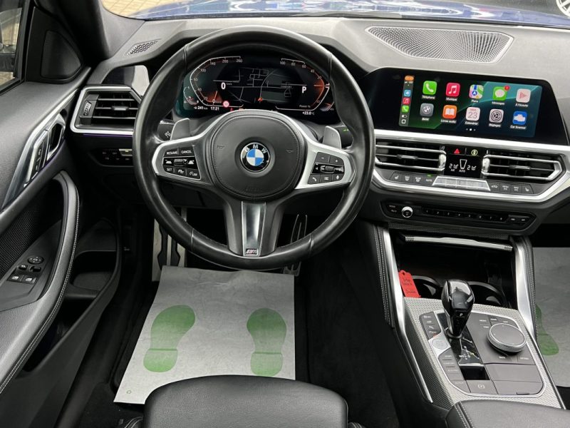 BMW SERIE 4 COUPE G22 M SPORT 430i 2.0 258 Cv BVA8 TOIT OUVRANT CUIR APPLE & ANDROID - GARANTIE 1 AN