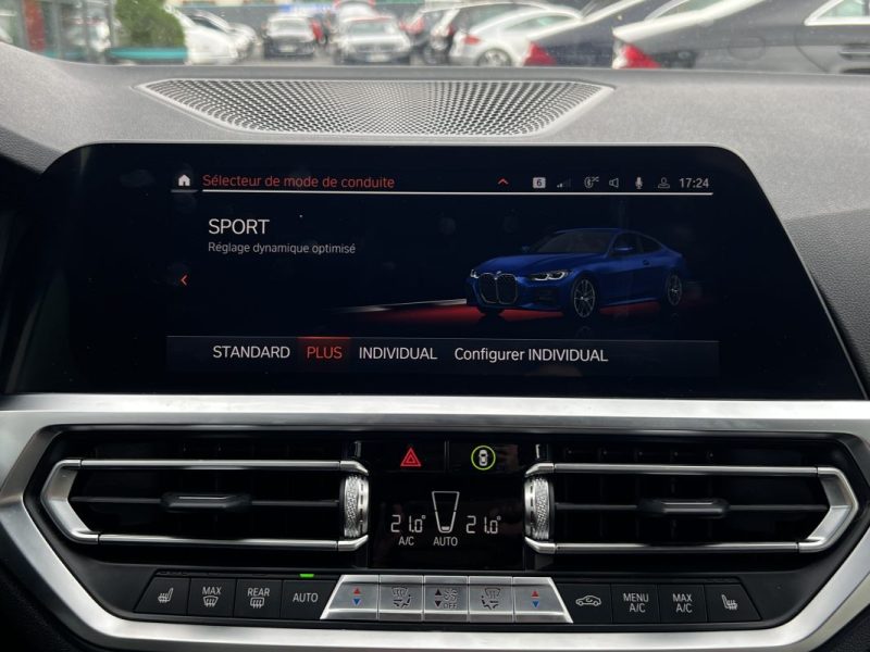 BMW SERIE 4 COUPE G22 M SPORT 430i 2.0 258 Cv BVA8 TOIT OUVRANT CUIR APPLE & ANDROID - GARANTIE 1 AN