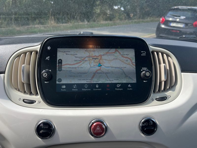 FIAT 500 0.9i 85CH LOUNGE BOITE AUTOMATIQUE 