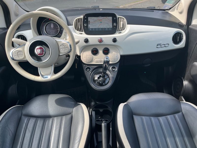 FIAT 500 0.9i 85CH LOUNGE BOITE AUTOMATIQUE 