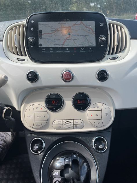 FIAT 500 0.9i 85CH LOUNGE BOITE AUTOMATIQUE 