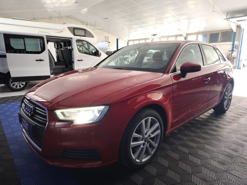 AUDI A3 SPORTBACK 1.6 115 Cv BUSINESS LINE CLIMATISATION - CAMERA DE RECUL - GPS - RÉGULATEUR DE VITESSE  2020