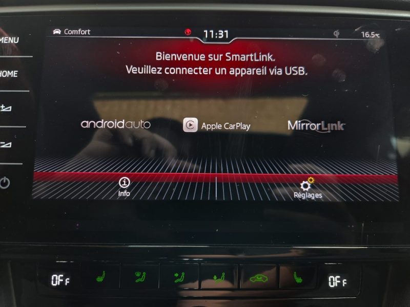 SKODA OCTAVIA 2018 Combi RS 2.0 TSi 245 DSG*PANO*ACC*CAMERA*19P*CUIR*