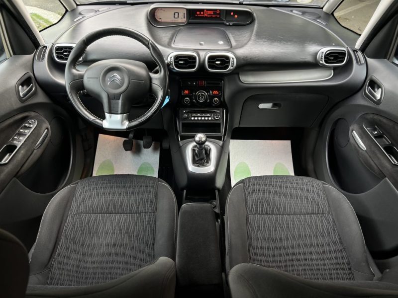 CITROEN C3 PICASSO PHASE 2 EXCLUSIVE 1.6 HDI 92 Cv TOIT PANORAMIQUE / CRIT AIR 2 - GARANTIE 1 AN