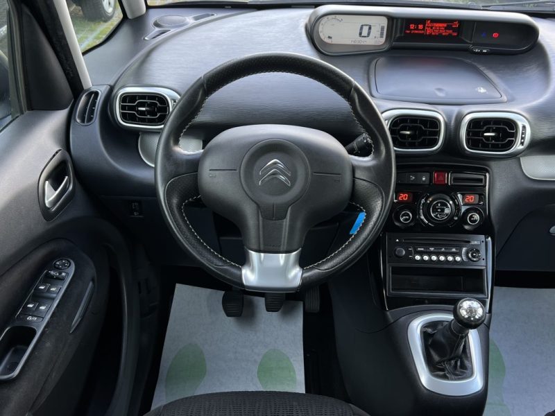 CITROEN C3 PICASSO PHASE 2 EXCLUSIVE 1.6 HDI 92 Cv TOIT PANORAMIQUE / CRIT AIR 2 - GARANTIE 1 AN