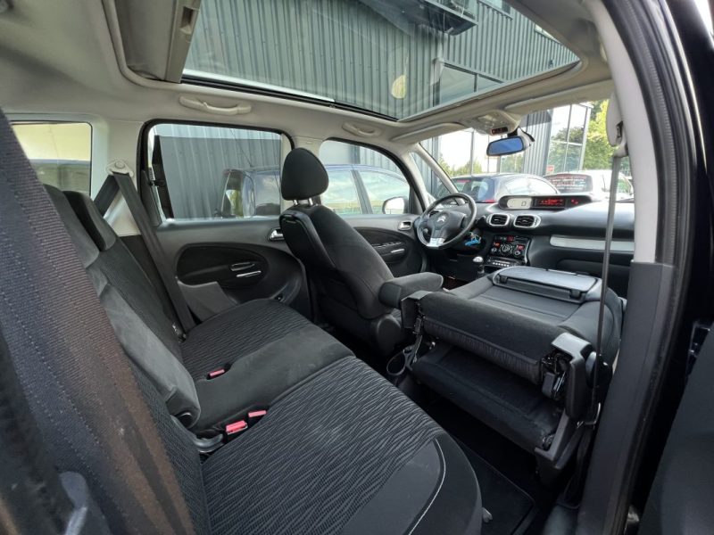 CITROEN C3 PICASSO PHASE 2 EXCLUSIVE 1.6 HDI 92 Cv TOIT PANORAMIQUE / CRIT AIR 2 - GARANTIE 1 AN