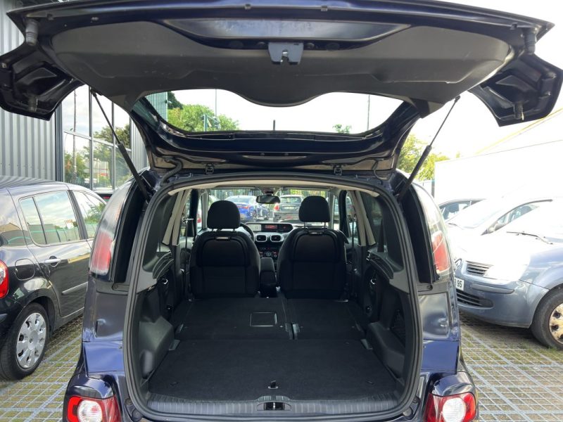CITROEN C3 PICASSO PHASE 2 EXCLUSIVE 1.6 HDI 92 Cv TOIT PANORAMIQUE / CRIT AIR 2 - GARANTIE 1 AN