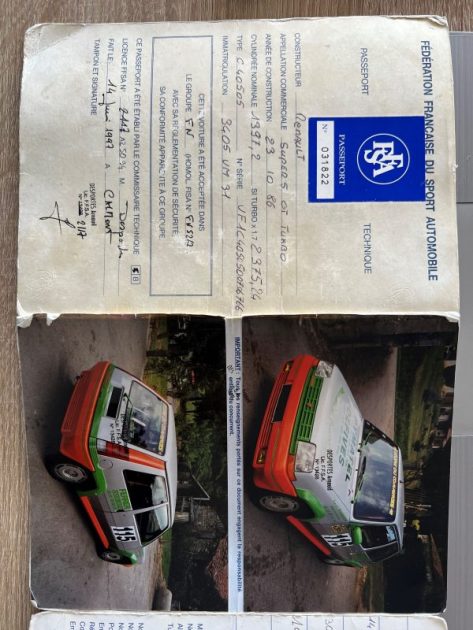 RENAULT SUPER 5 GT TURBO