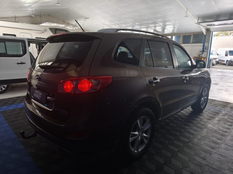 HYUNDAI SANTA FE 2.2 CRDI 197 Cv PACK PREMIUM - 7 PLACES - CLIMATISATION - RADAR DE RECUL - CAMÉRA DE RECUL - GPS  2010