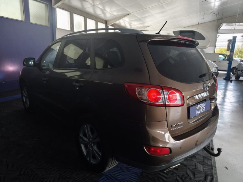 HYUNDAI SANTA FE 2.2 CRDI 197 Cv PACK PREMIUM - 7 PLACES - CLIMATISATION - RADAR DE RECUL - CAMÉRA DE RECUL - GPS  2010