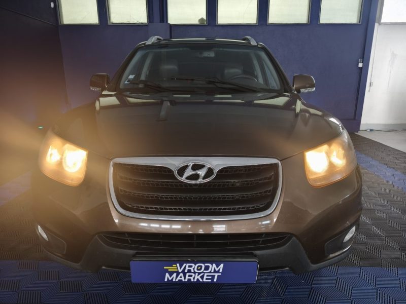 HYUNDAI SANTA FE 2.2 CRDI 197 Cv PACK PREMIUM - 7 PLACES - CLIMATISATION - RADAR DE RECUL - CAMÉRA DE RECUL - GPS  2010