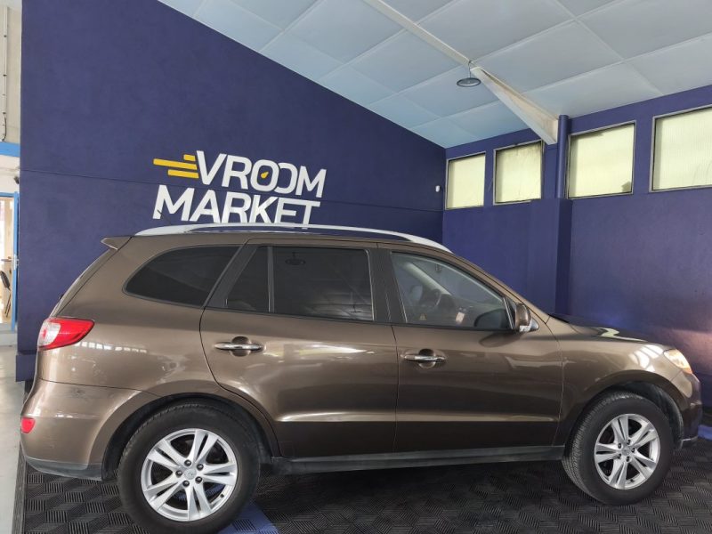 HYUNDAI SANTA FE 2.2 CRDI 197 Cv PACK PREMIUM - 7 PLACES - CLIMATISATION - RADAR DE RECUL - CAMÉRA DE RECUL - GPS  2010