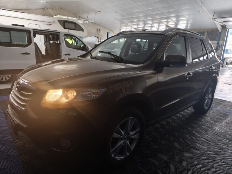 HYUNDAI SANTA FE 2.2 CRDI 197 Cv PACK PREMIUM - 7 PLACES - CLIMATISATION - RADAR DE RECUL - CAMÉRA DE RECUL - GPS  2010