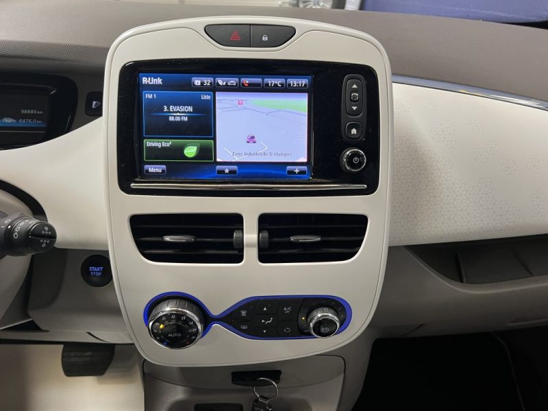 RENAULT ZOE ZEN + PACK CITY -  42KW -  SOH 90% - 99000KM 