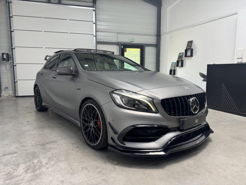 MERCEDES CLASSE A45 AMG - 4MATIC - PACK AERO - 2.0L 381CH - GRIS MAGNO DESIGNO