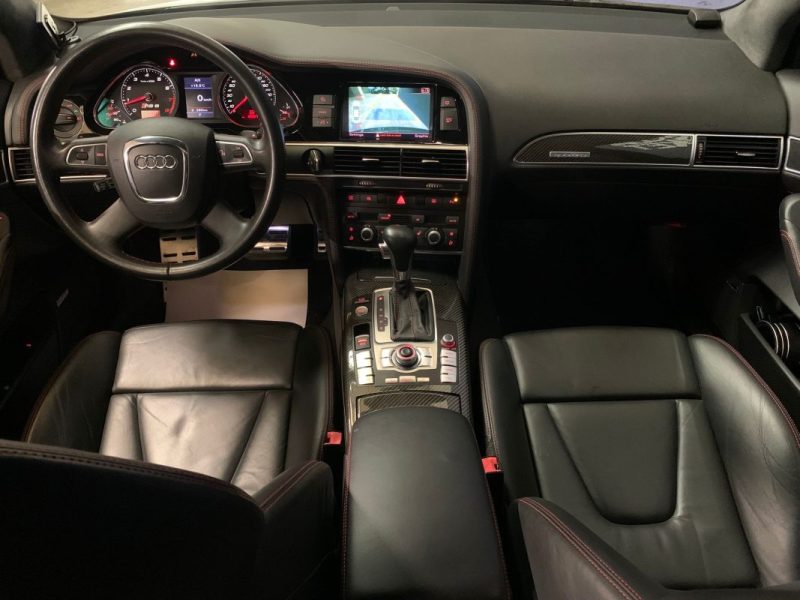 AUDI RS6 BERLINE V10 580ch 5.0 FSI QUATTRO TIPTRONIC-Toit ouvrant-Cuir Alcantara-BOSE