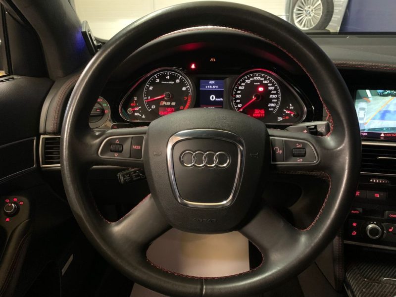 AUDI RS6 BERLINE V10 580ch 5.0 FSI QUATTRO TIPTRONIC-Toit ouvrant-Cuir Alcantara-BOSE