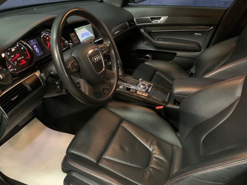 AUDI RS6 BERLINE V10 580ch 5.0 FSI QUATTRO TIPTRONIC-Toit ouvrant-Cuir Alcantara-BOSE