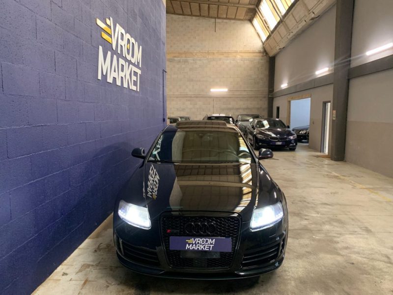 AUDI RS6 BERLINE V10 580ch 5.0 FSI QUATTRO TIPTRONIC-Toit ouvrant-Cuir Alcantara-BOSE