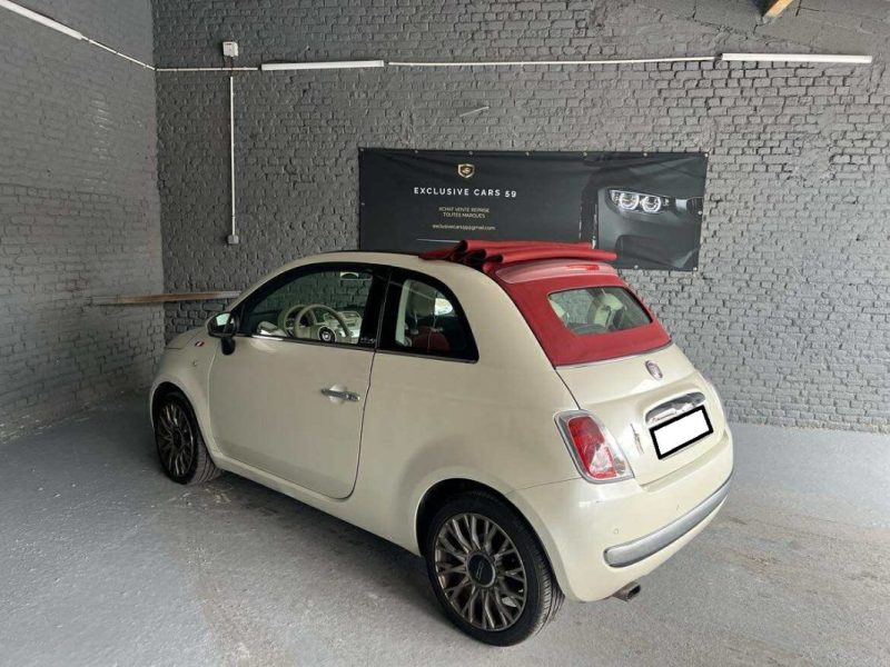FIAT 500C 1.4i 100cv CABRIOLET CUIR 