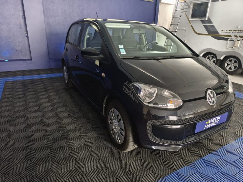VOLKSWAGEN VW UP 1.0 60Cv FINITION CUP ENTRETIEN COMPLET - CLIMATISATION - BLUETOOTH - GPS  2015