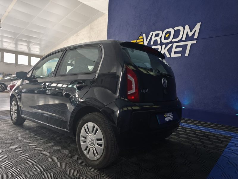 VOLKSWAGEN VW UP 1.0 60Cv FINITION CUP ENTRETIEN COMPLET - CLIMATISATION - BLUETOOTH - GPS  2015