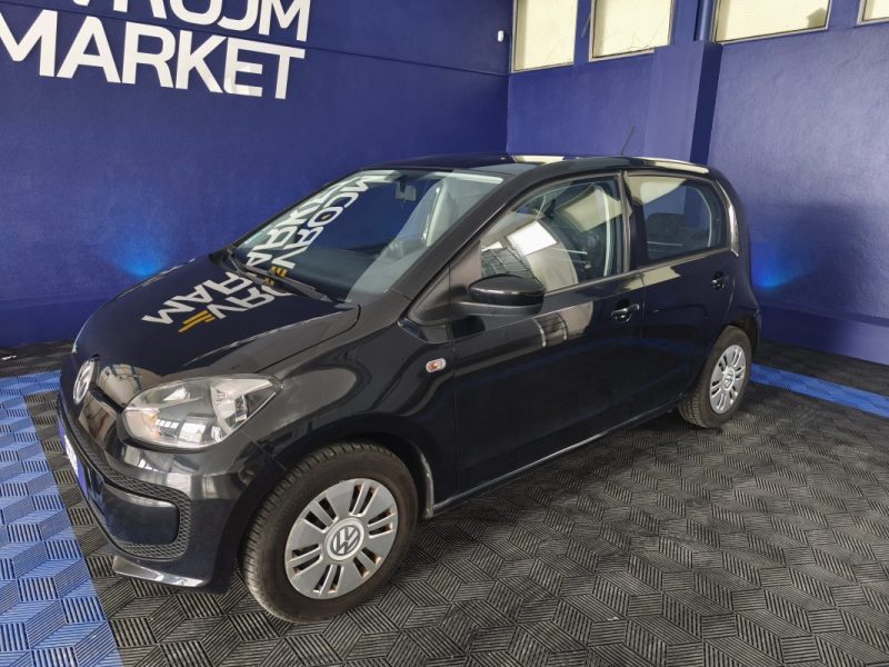 VOLKSWAGEN VW UP 1.0 60Cv FINITION CUP ENTRETIEN COMPLET - CLIMATISATION - BLUETOOTH - GPS  2015