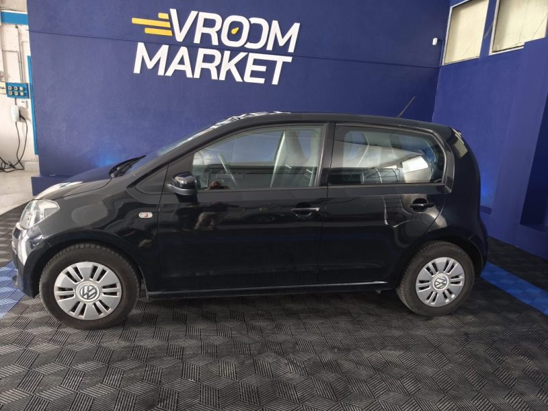 VOLKSWAGEN VW UP 1.0 60Cv FINITION CUP ENTRETIEN COMPLET - CLIMATISATION - BLUETOOTH - GPS  2015