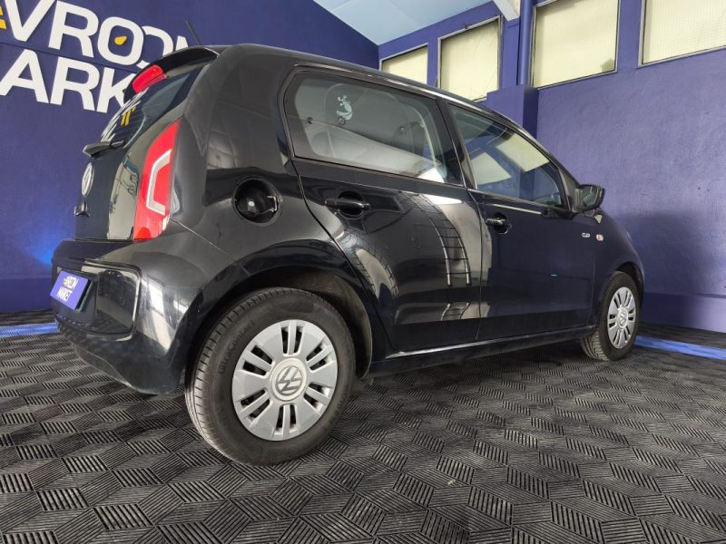VOLKSWAGEN VW UP 1.0 60Cv FINITION CUP ENTRETIEN COMPLET - CLIMATISATION - BLUETOOTH - GPS  2015