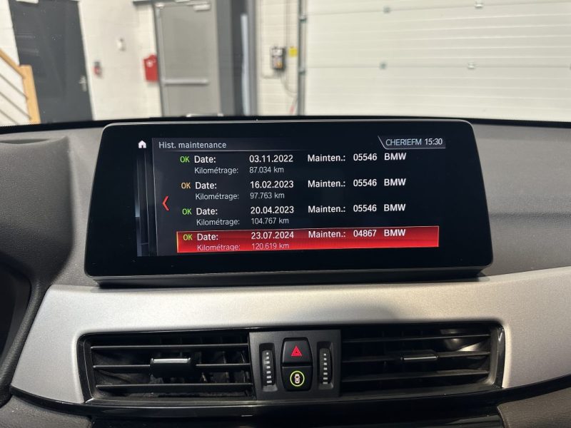 BMW X1 (LCI) sDrive18dA 150ch Lounge - ENTRETIEN COMPLET BMW